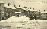 Remiremont sous la Neige. - Place de la Courtine (2)